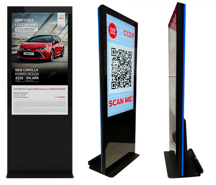 Advertising Kiosk Enclosure - Kudos Digital